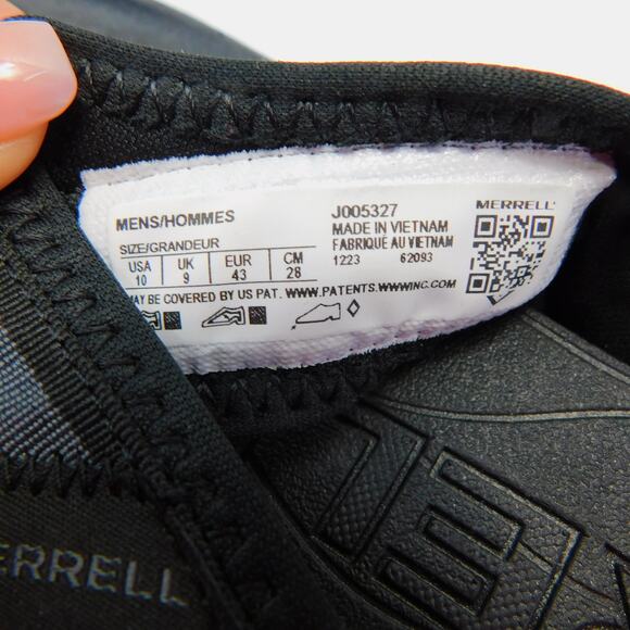 Merrell Men's Hut Ultra Flip Flop Black Sandals Size 10 New - Picture 9 of 9